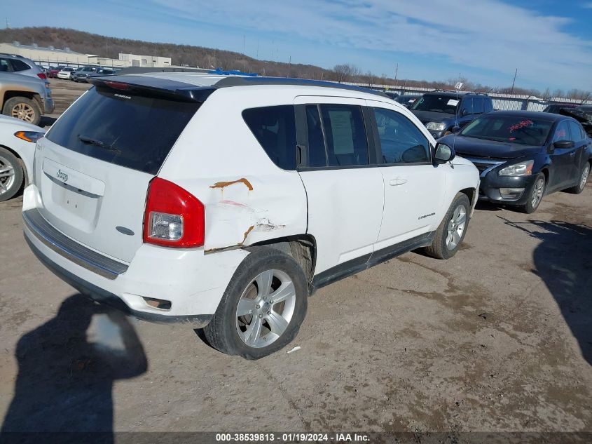 2012 Jeep Compass Latitude VIN: 1C4NJCEB7CD634904 Lot: 38539813