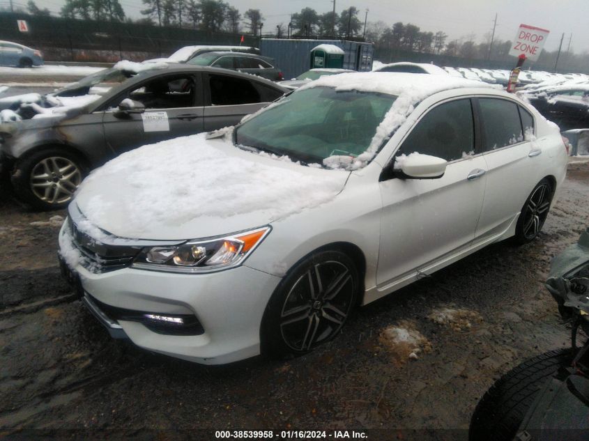 1HGCR2F58GA017877 2016 Honda Accord Sport