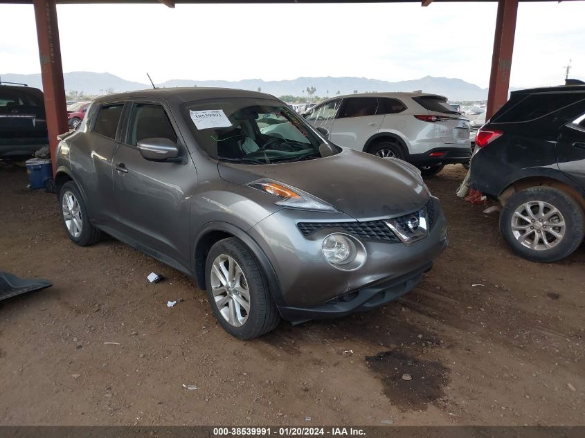 2016 Nissan Juke Sv VIN: JN8AF5MR1GT605456 Lot: 38539991