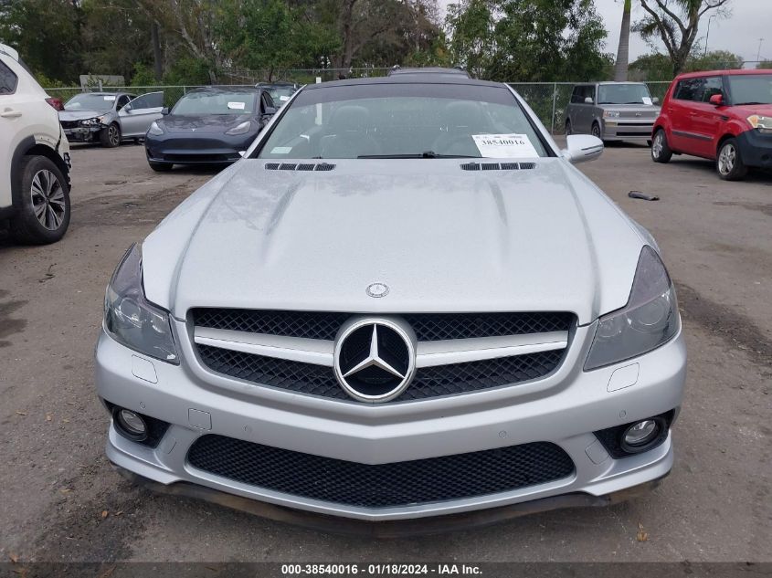 2009 Mercedes-Benz Sl 550 VIN: WDBSK71F59F148801 Lot: 38540016