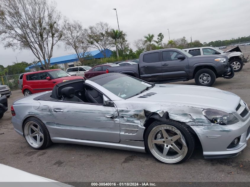 2009 Mercedes-Benz Sl 550 VIN: WDBSK71F59F148801 Lot: 38540016