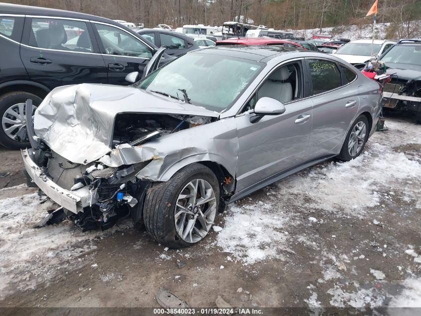 2021 Hyundai Sonata Sel VIN: 5NPEF4JA6MH092260 Lot: 38540023