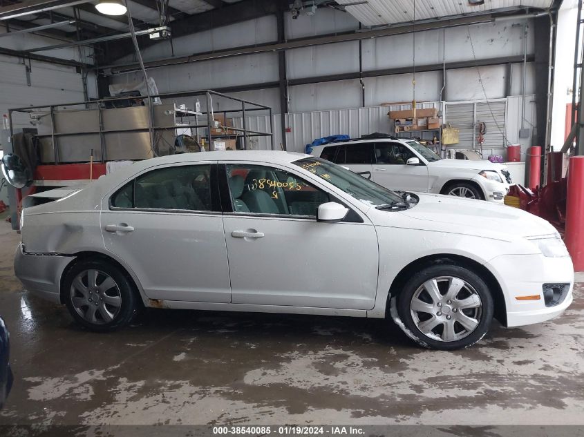 2010 Ford Fusion Se VIN: 3FAHP0HG2AR311954 Lot: 38540085