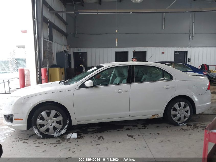 2010 Ford Fusion Se VIN: 3FAHP0HG2AR311954 Lot: 38540085