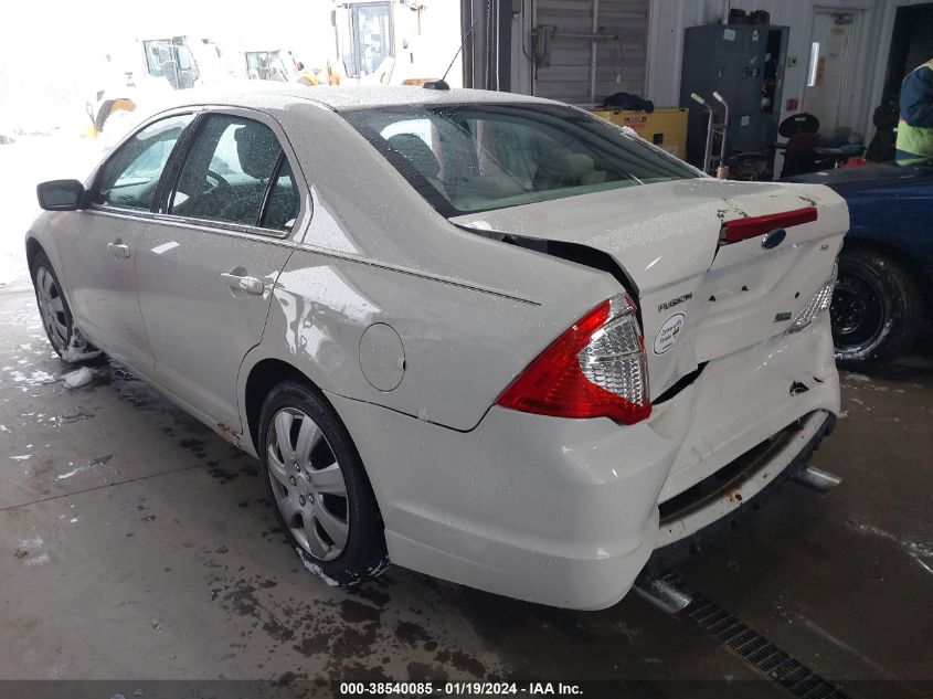 2010 Ford Fusion Se VIN: 3FAHP0HG2AR311954 Lot: 38540085