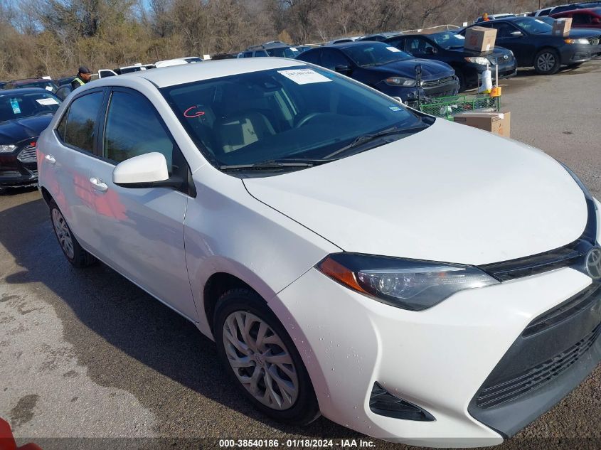 2017 Toyota Corolla Le VIN: 5YFBURHE5HP682487 Lot: 38540186