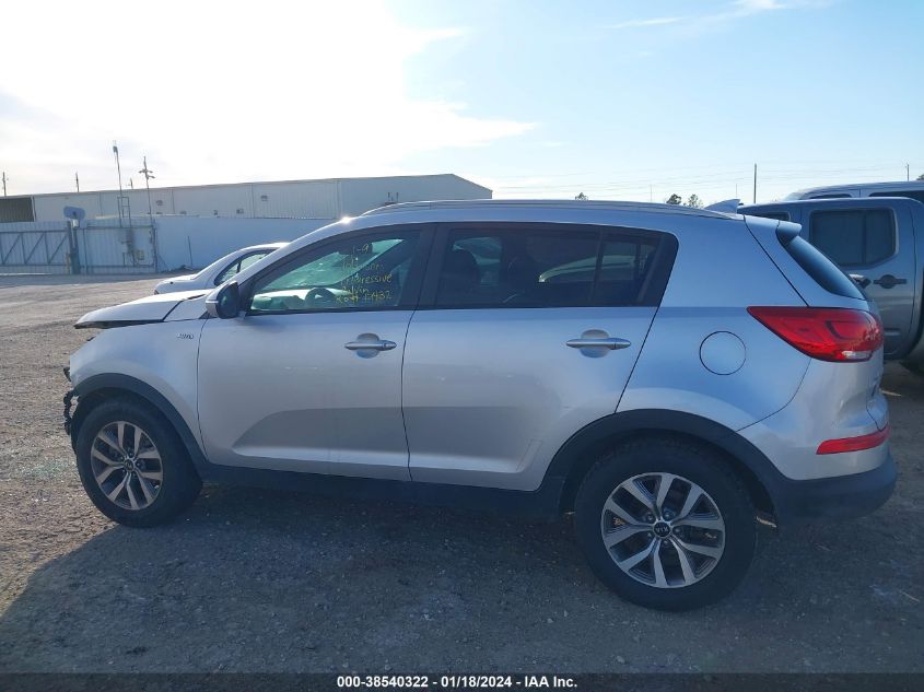 2015 Kia Sportage Lx VIN: KNDPBCAC2F7767688 Lot: 38540322