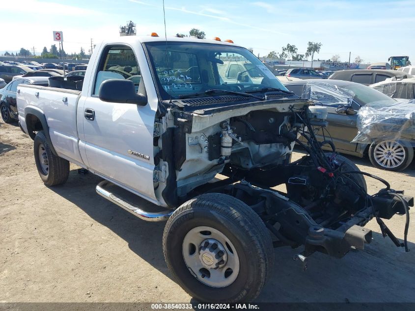 2006 Chevrolet Silverado 2500Hd Work Truck VIN: 1GCHC24U76E267098 Lot: 38540333