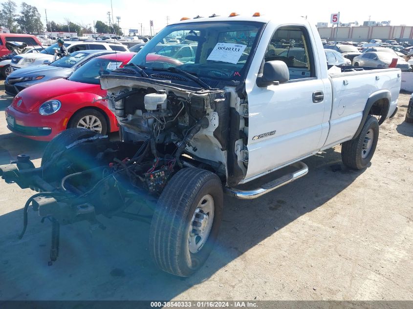 2006 Chevrolet Silverado 2500Hd Work Truck VIN: 1GCHC24U76E267098 Lot: 38540333