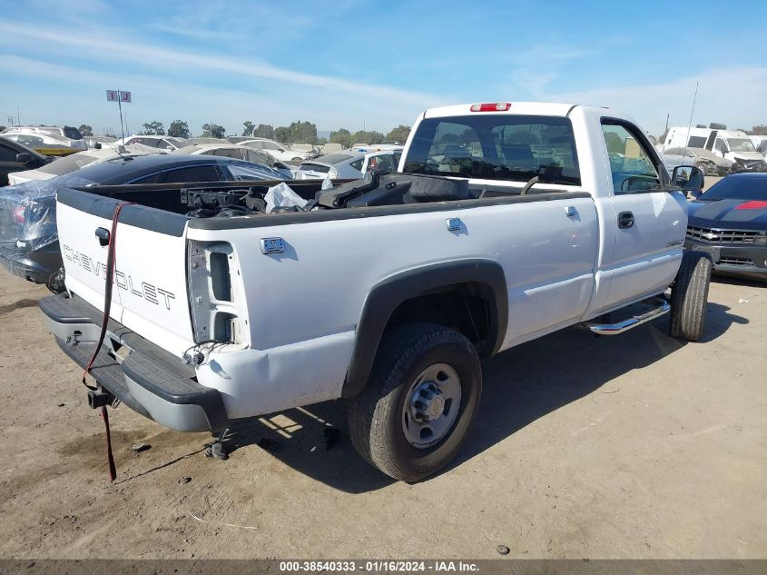 2006 Chevrolet Silverado 2500Hd Work Truck VIN: 1GCHC24U76E267098 Lot: 38540333