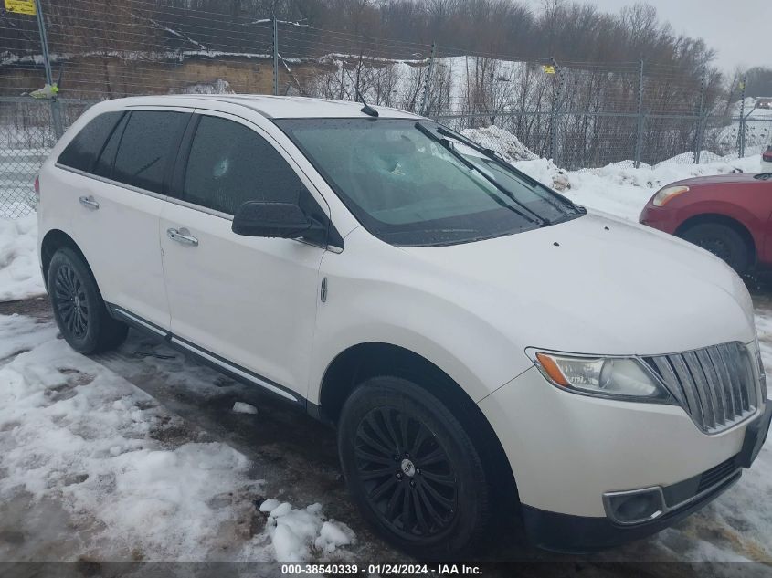 2012 Lincoln Mkx VIN: 2LMDJ6JK2CBL11045 Lot: 38540339