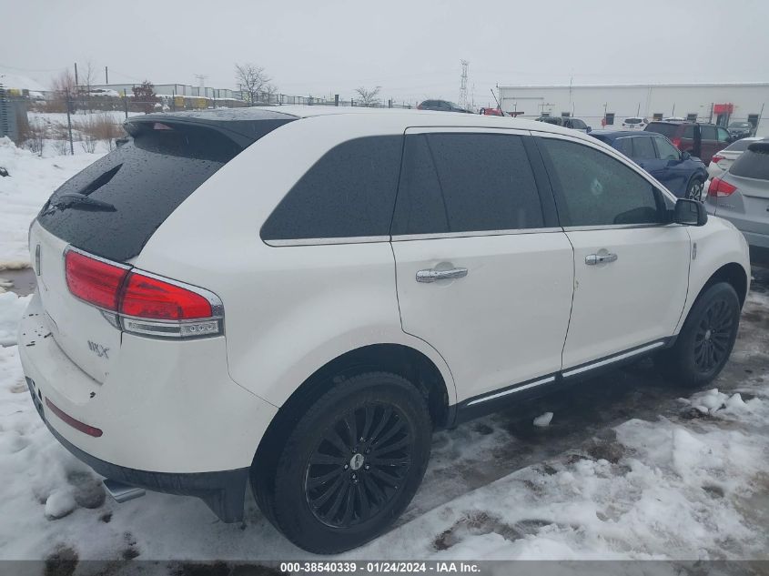 2012 Lincoln Mkx VIN: 2LMDJ6JK2CBL11045 Lot: 38540339