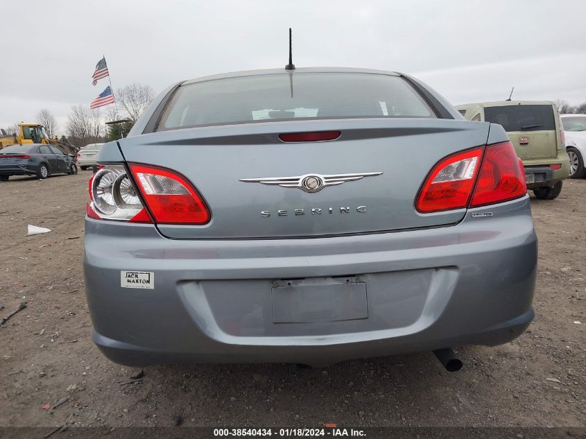 2010 Chrysler Sebring Limited VIN: 1C3CC5FBXAN212505 Lot: 38540434