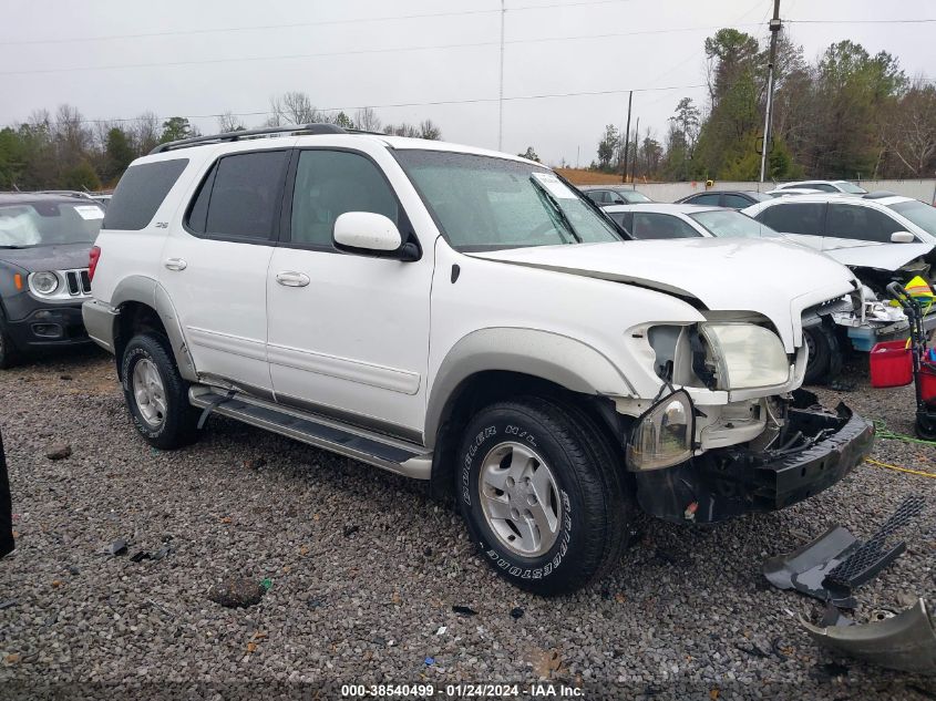 2003 Toyota Sequoia Sr5 VIN: 5TDBT44A43S196410 Lot: 38540499