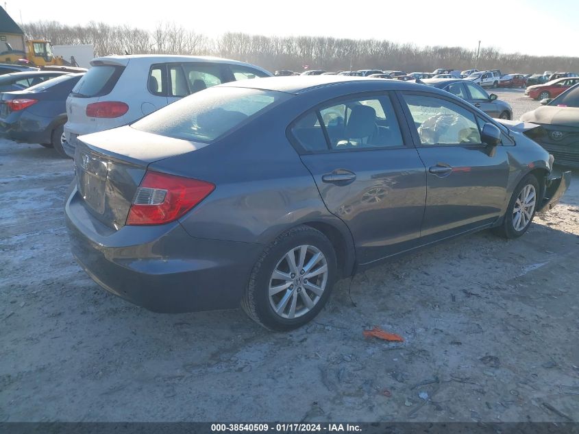 2012 Honda Civic Ex-L VIN: 19XFB2F98CE017484 Lot: 38540509