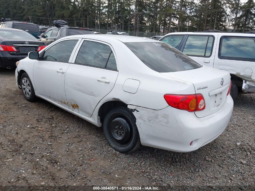 2009 Toyota Corolla Le VIN: 1NXBU40E09Z122410 Lot: 38540571