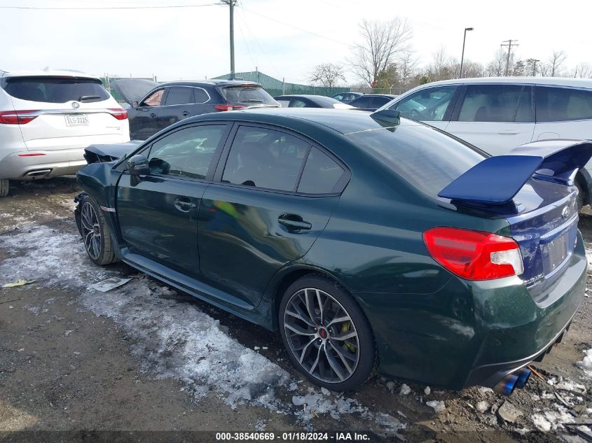 2021 Subaru Wrx Sti VIN: JF1VA2E67M9807974 Lot: 38540669