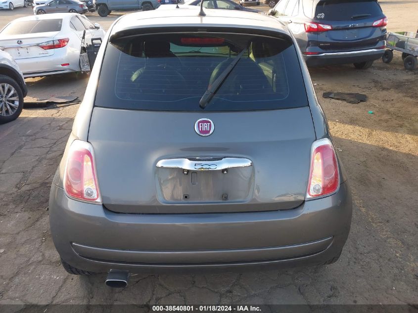 2012 Fiat 500 Pop VIN: 3C3CFFAR5CT212531 Lot: 38540801