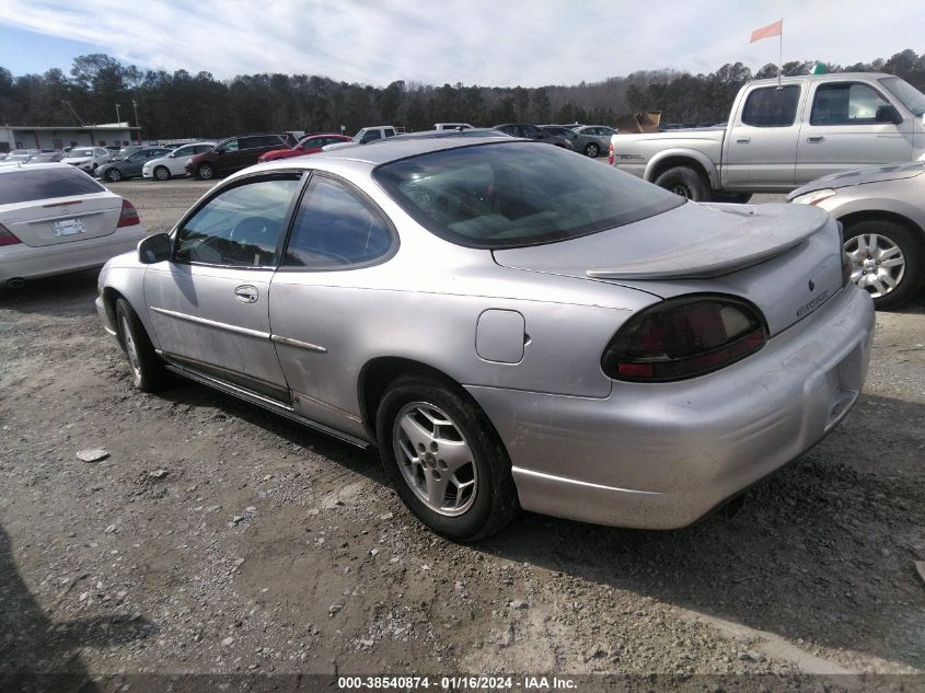 1G2WP12K81F153139 2001 Pontiac Grand Prix Gt