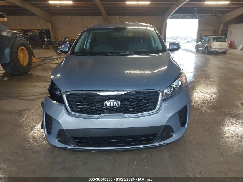 2019 Kia Sorento 2.4L L VIN: 5XYPG4A32KG602826 Lot: 38540903