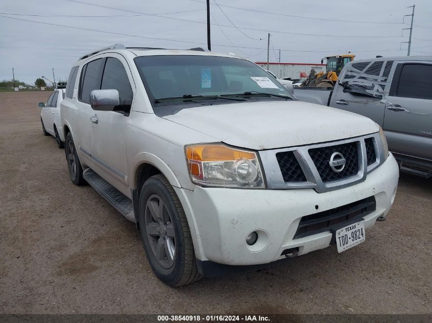 2011 Nissan Armada Platinum VIN: 5N1BA0NF2BN613872 Lot: 40146891