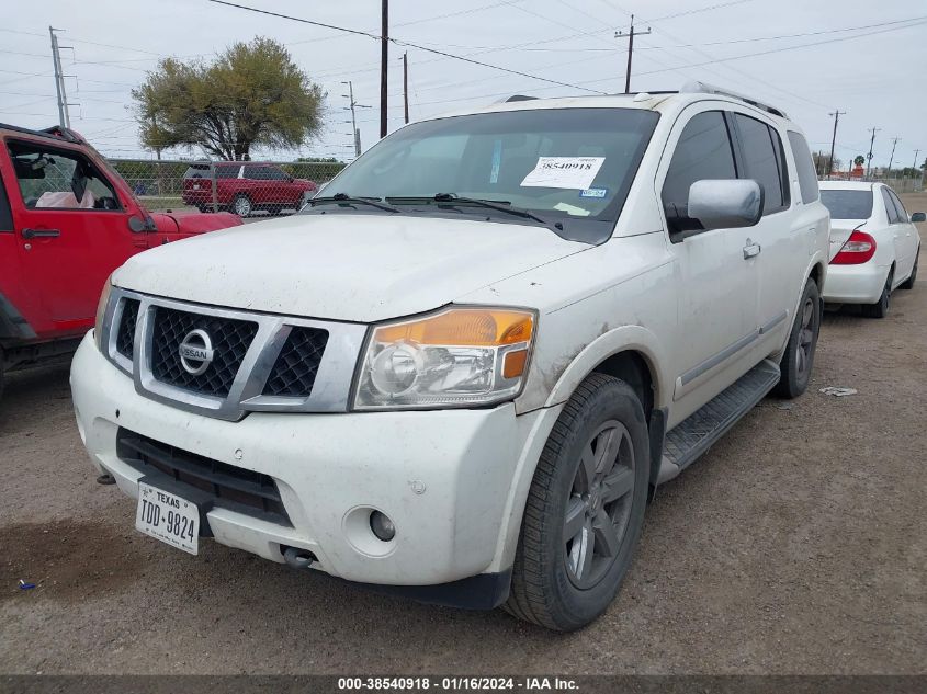 2011 Nissan Armada Platinum VIN: 5N1BA0NF2BN613872 Lot: 40146891