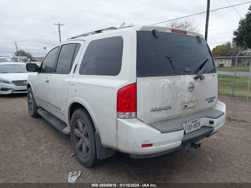 2011 Nissan Armada Platinum VIN: 5N1BA0NF2BN613872 Lot: 40146891