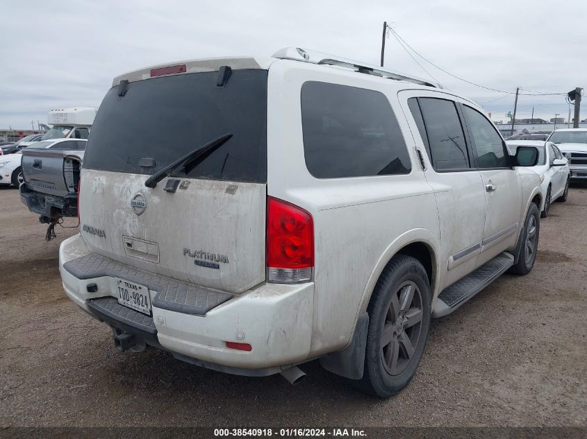 2011 Nissan Armada Platinum VIN: 5N1BA0NF2BN613872 Lot: 40146891