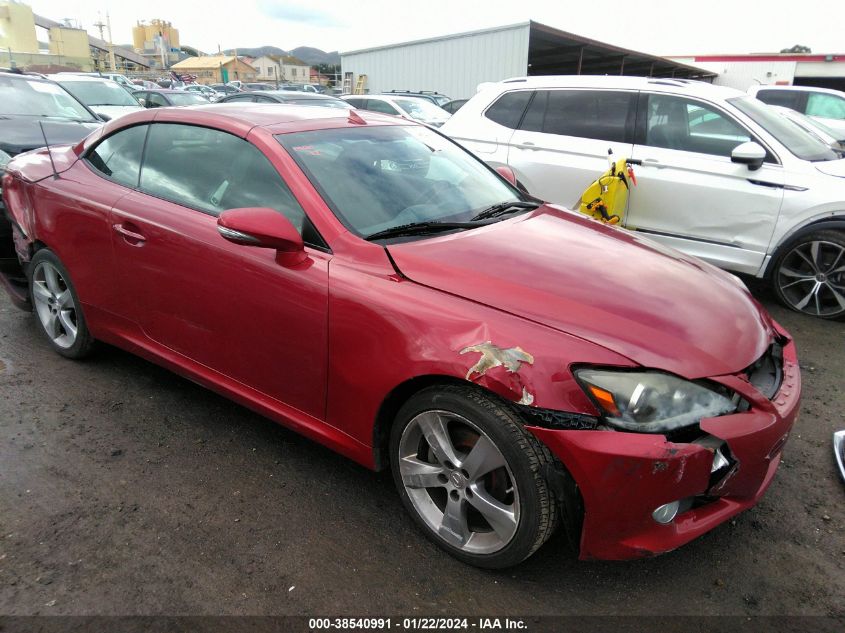 2011 Lexus Is 250C VIN: JTHFF2C23B2516599 Lot: 38540991