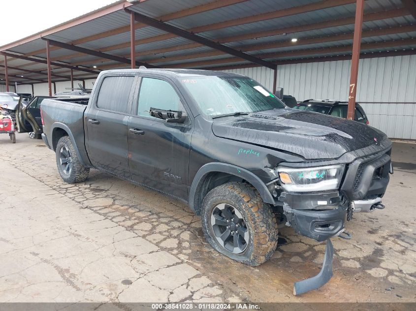 2019 Ram 1500 Rebel 4X4 5'7 Box VIN: 1C6SRFLTXKN618821 Lot: 38541028