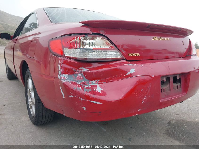 2T1CF22P4XC101074 1999 Toyota Camry Solara Se V6