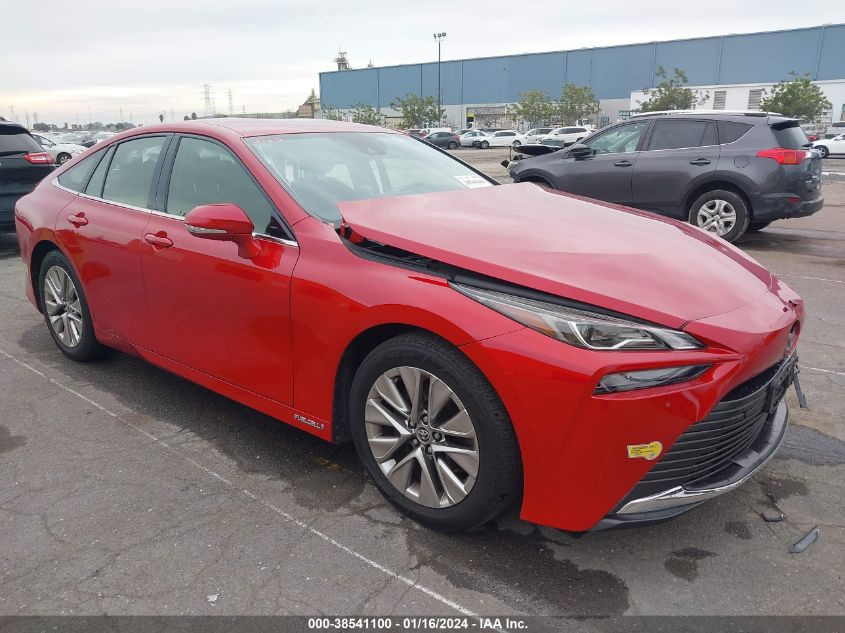 JTDAAAAA1MA002743 2021 Toyota Mirai Xle