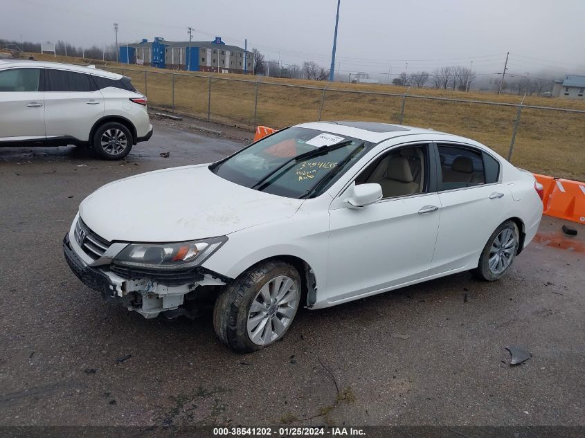 1HGCR2F81EA230595 2014 Honda Accord Ex-L