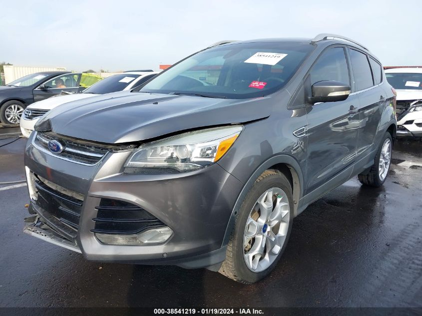 2014 Ford Escape Titanium VIN: 1FMCU0J95EUE27085 Lot: 38541219