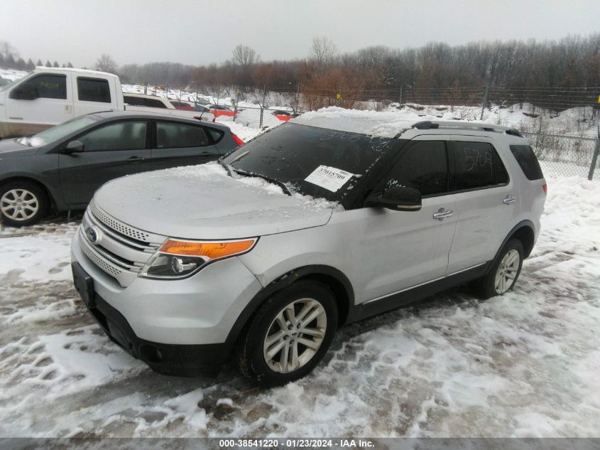 1FM5K8D89DGA97433 2013 Ford Explorer Xlt