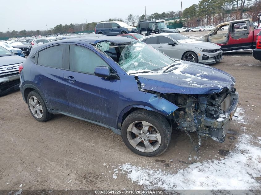 2016 Honda Hr-V Lx VIN: 3CZRU6H37GM710382 Lot: 38541225