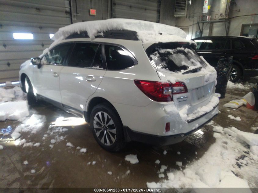 2017 Subaru Outback 2.5I Limited VIN: 4S4BSANC0H3281105 Lot: 38541233