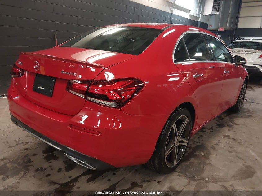 2019 Mercedes-Benz A 220 4Matic VIN: WDD3G4FB7KW020454 Lot: 38541248