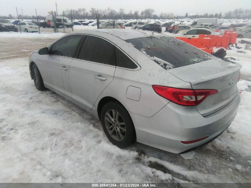 2017 Hyundai Sonata VIN: 5NPE24AF9HH463201 Lot: 38541254