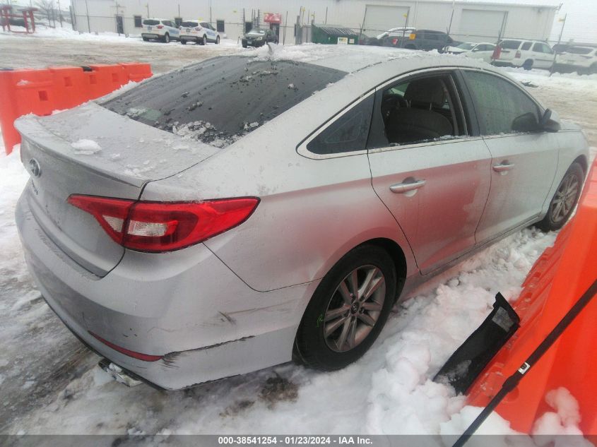 2017 Hyundai Sonata VIN: 5NPE24AF9HH463201 Lot: 38541254