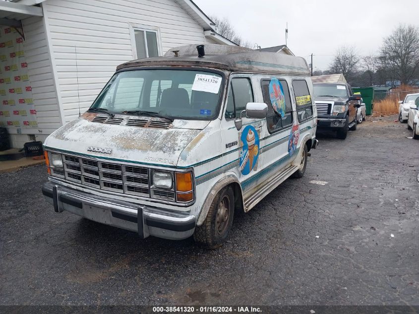 2B6HB21Y2PK518279 1993 Dodge Ram Van B250