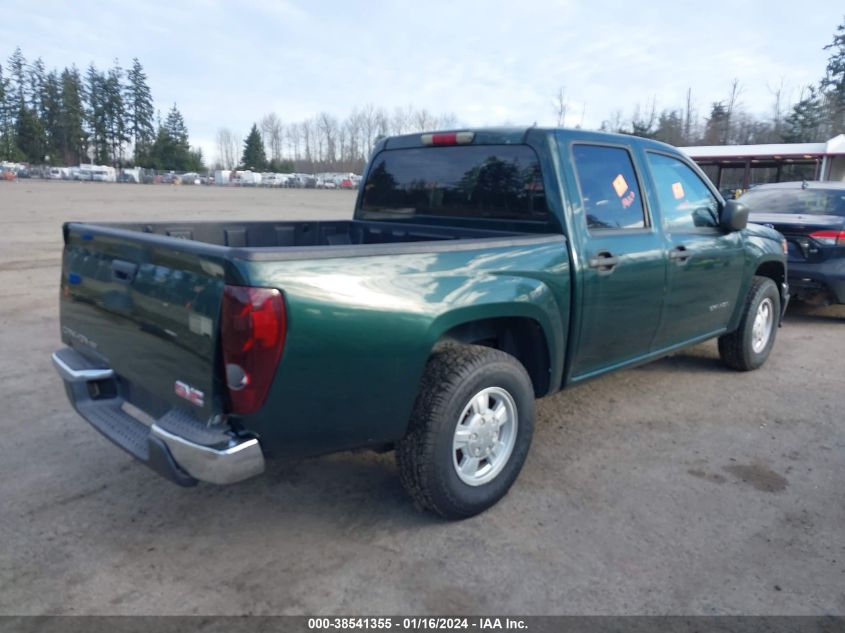 1GTCS136158115406 2005 GMC Canyon Sle