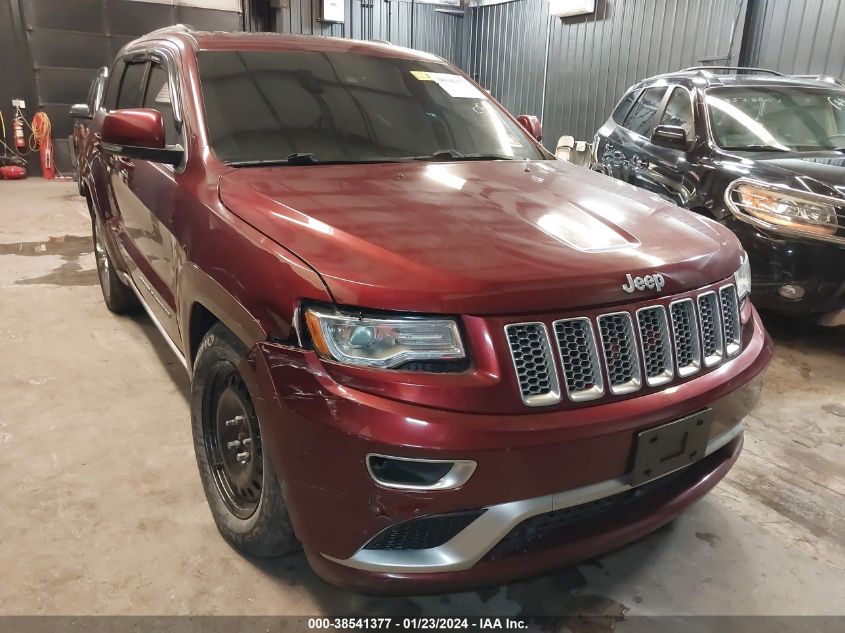 2016 Jeep Grand Cherokee Summit VIN: 1C4RJFJG7GC499293 Lot: 38541377