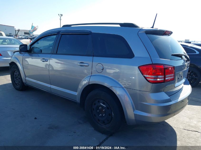 2018 Dodge Journey Se VIN: 3C4PDCAB1JT527814 Lot: 38541436