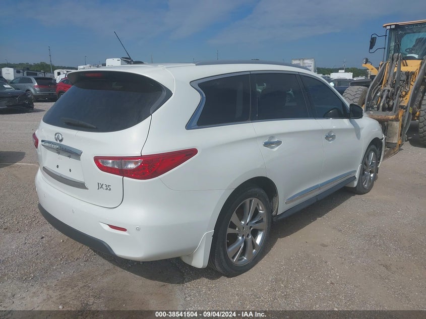 2013 Infiniti Jx35 VIN: 5N1AL0MM0DC333078 Lot: 38541504