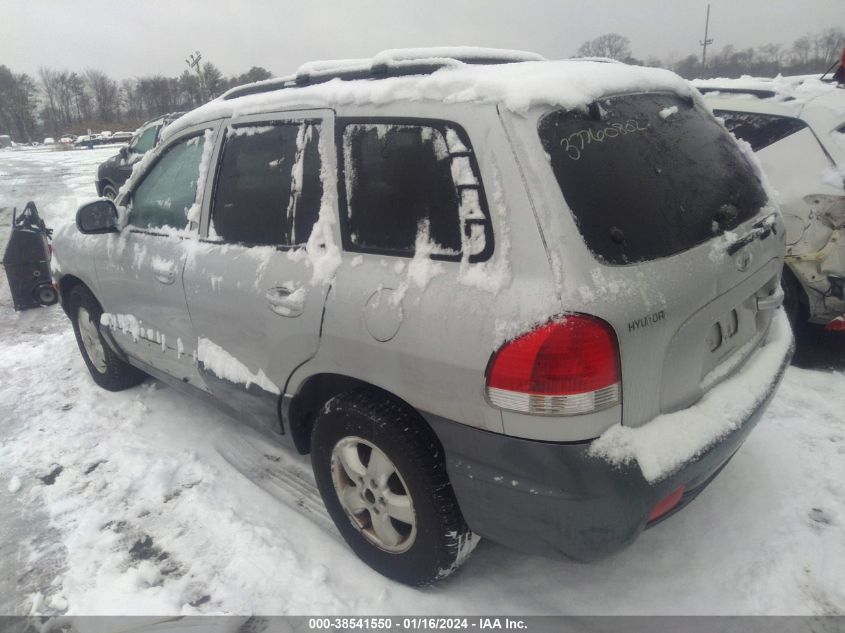 2005 Hyundai Santa Fe Gls VIN: KM8SC13D75U003333 Lot: 38541550