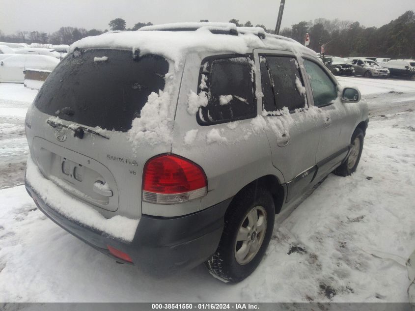 2005 Hyundai Santa Fe Gls VIN: KM8SC13D75U003333 Lot: 38541550