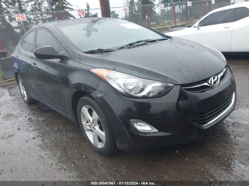 2012 Hyundai Elantra Gls VIN: 5NPDH4AEXCH068048 Lot: 38541561