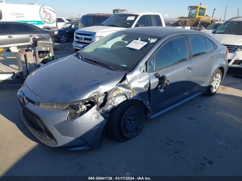 5YFEPMAE9MP185048 2021 Toyota Corolla Le