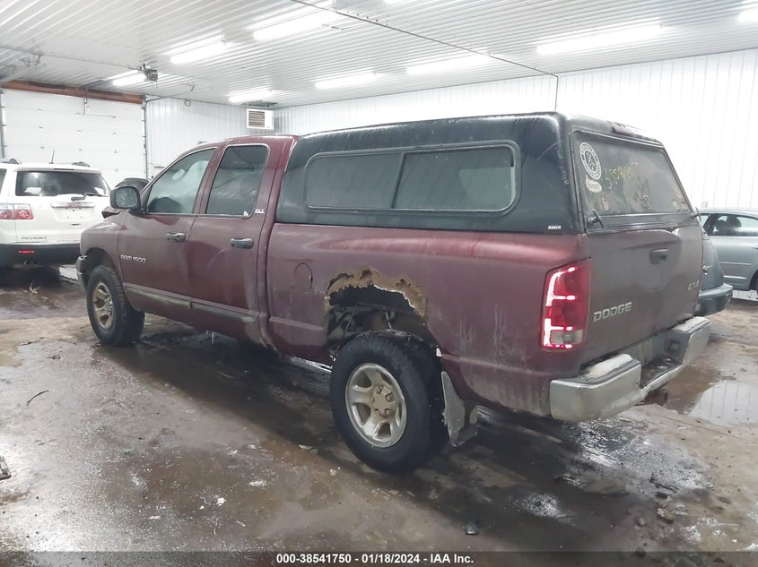 3D7HU18N72G198934 2002 Dodge Ram 1500 Slt/St